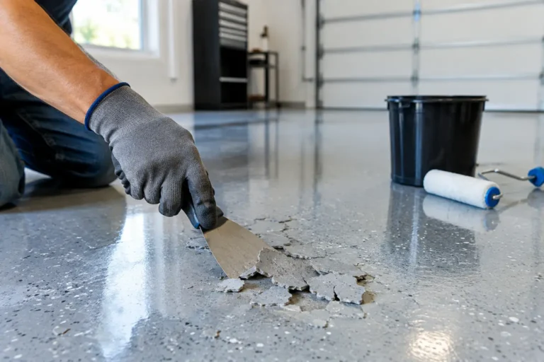 How to Fix Peeling Epoxy Floor the Right Way