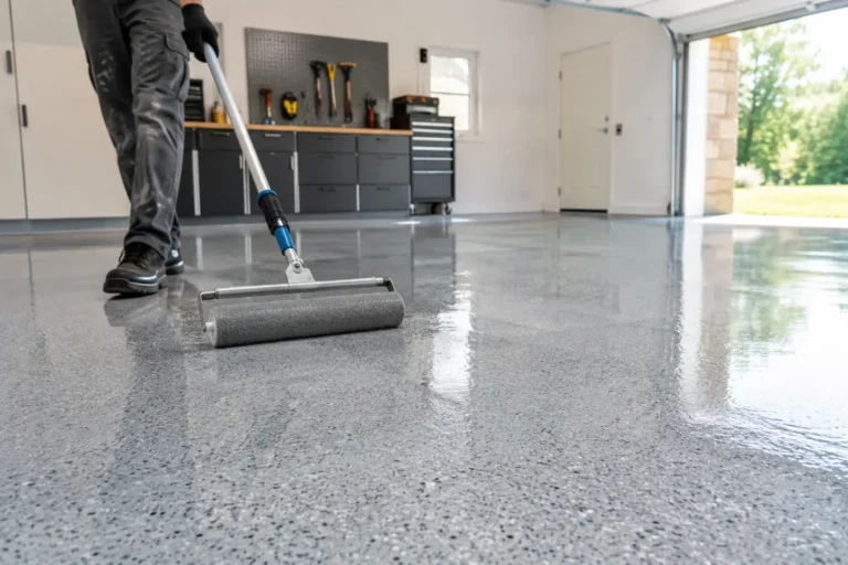 Polyaspartic Garage Floor Installation Done Right